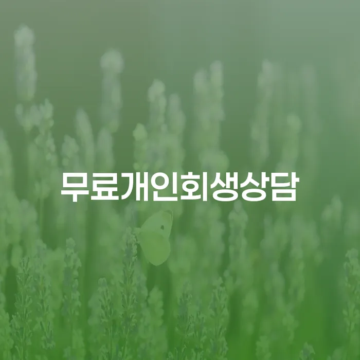 은행빚탕감 빚 합법적인 빠른방법 성공은