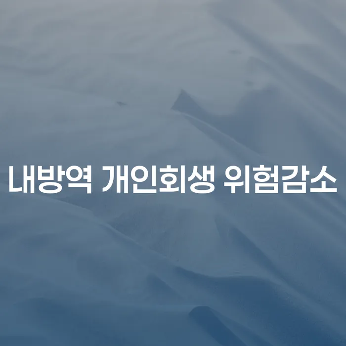 내방역 개인회생 위험감소