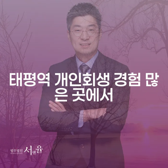 태평역 개인회생 경험 많은 곳에서