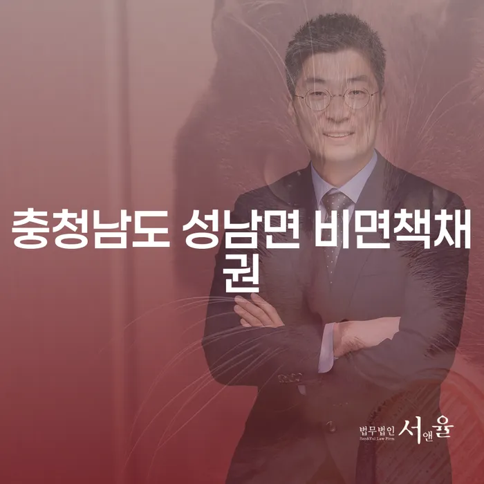 충청남도 성남면 비면책채권과 부산개인회생법무사를 통한 채무 해결 방법은?